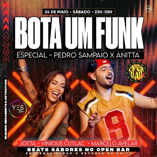 BOTA UM FUNK - ESPECIAL PEDRO SAMPAIO X ANITTA - 24/05/25 | Ribeirão Preto