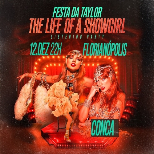 Festa da Taylor - The Life of a Showgirl em Florianópolis  - 12/12/25 | Florianópolis