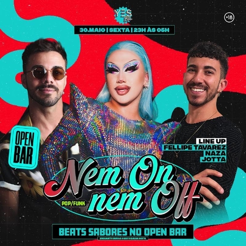 NEM ON NEM OFF - SEXTA OPEN BAR - 30/05/25 | Ribeirão Preto