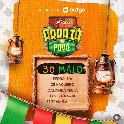 30/05 - SEXTA-FEIRA - JOBIM - ARRAIÁ DO POVO 2025 - 30/05/25 | Aracaju